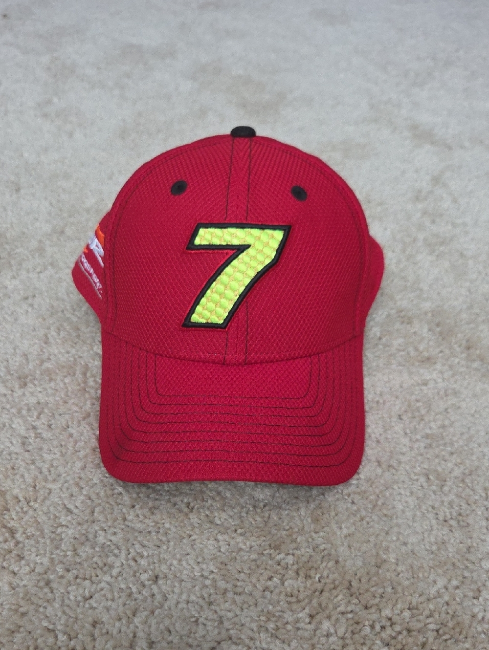 NASCAR Justin Allgaier New Era Red Snapback Hat